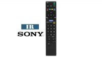 Comando compatível Sony IR preto