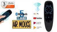 Comando cRadia Wireless/Bluetooth 5.0 inteligente controlo voz rato Android TV