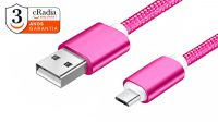 Cable USB a micro USB de datos y carga 2A 1m