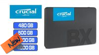 Disco duro SSD Crucial BX500 2.5" 500MB/s