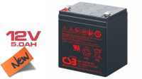 Batería CSB AGM VRLA HR1221W F2 12v 5 Ah