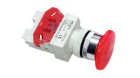 Pulsador seta luminosa 1NC D=40mm 230v