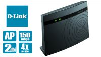 Router/AP Wireless 802.11b/g/n 150Mbps D-Link 4 portas