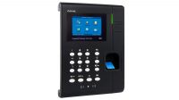 Control de acceso con lector biométrico y tarjeta/huella/código