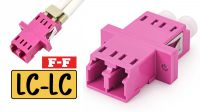 Adaptador LC\LC OM4 MM Duplex