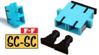 Adaptador SC/SC Multimodo OM3 Duplex