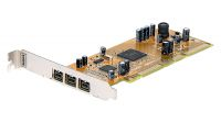 Tarjeta PCI-X 64 bits 3.3v/5 V FireWire 1394B 3 puertos