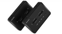 Docking Station duplicador SSD M.2 NVME Clone Hard Drive  conexão USB-C  preto