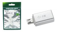 GR 2251 : Adaptador micro USB para Samsung Galaxy S3 (Plata)