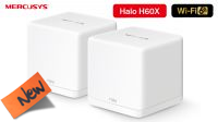 Ponto de acesso Whole Home Mesh WiFi6 2.4GHz 300Mbps/ 5GHz 1201Mbps 802.11k/v H60X(2p)