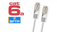 Cabo de rede Cat. 6a SF-UTP CCA AWG26/7 branco 3m