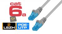 Cabo de rede Cat. 6a U-UTP LSZH Cu AWG26/7 Cinzento