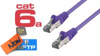 IBR 7105P : Cable de red Cat.6a S/FTP RJ-45 AWG26/7 Violeta (5 m)