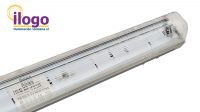 Tela estanque IP65 Tubo LEd 1x120cm Conex 1
