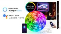 Tira Led SL1 com controlador RGB Wifi 2.4GHz comp. Amazon Alexa IP65 2.8m