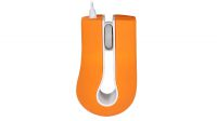 LGO 302 : Ratón óptico Logo U-Shape 3 botones con scroll USB 800dpi (Naranja)