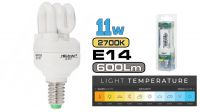 Lâmpada baixo consumo mini E14 10Kh