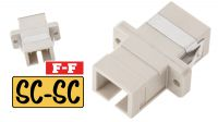 Adaptador SC-SC fêmea/fêmea