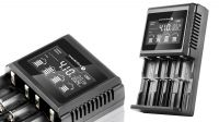 Cargador de baterías everActive UC-4000  Litio/NiMH para 4 baterías con LCD