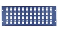 Paínel frontal Keystone 48 portas Rack 19" PHASAK BASIC