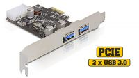 Placa PCI Express > 2xUSB 3.1 GEN1 + Low Profile