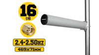 Antena exterior direccional Yagi 16 dBi 2.4 GHz