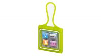 Capa protectora em silicone para iPod nano 6 verde