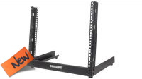 Rack 19" mesa estrutra aberta 8U preto 290x504x415mm