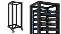 Rack 19" estrutura aberta 27U preto 600x800