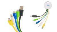Cable USB 2.0 A Macho adaptador - USB C, Micro B, Mini B, Lightning
