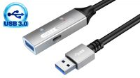 Cable alargador ativo USB 3.0 A Macho a A Hembra Gen3.2 15m