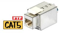 Conector FTP RJ 45 Cat. 5 metálico