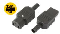 Conector IEC 10A VDE C13