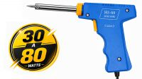 Soldador de pistola 230V 30W a 80W Azul