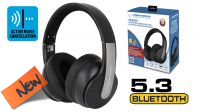 Auriculares Bluetooth V5.3 con Cancelación de Ruido 250mAh Negro