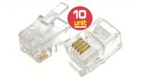 Conector telefonico RJ10/11 (100)