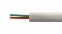 Bobine de cabo telefónico de 2 condutores 100 m branco