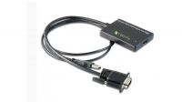 Conversor VGA com USB a HDMI preto 1m