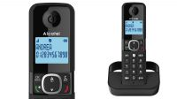 Telefone sem fios Alcatel F860 negro