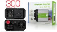 Inversor de corrente para automóvel Energenie 12V a 230V 300W